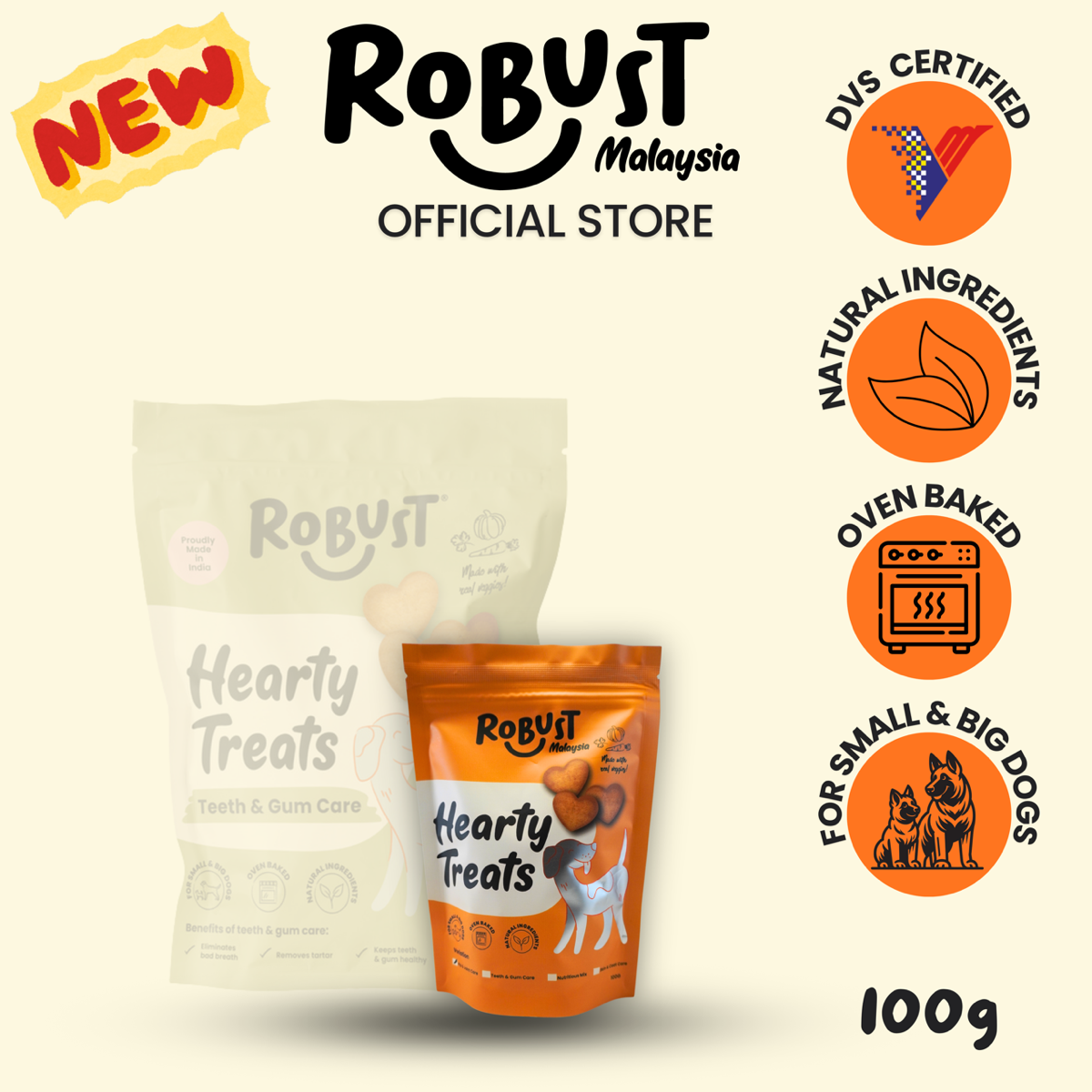 Robust Teeth and Gum Care 100g pack
